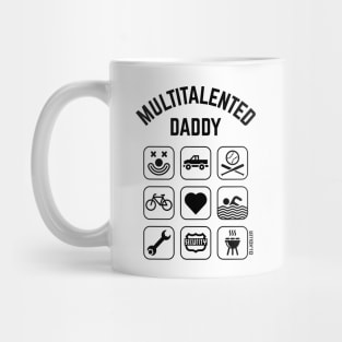 Multitalented Daddy (9 Icons) Mug